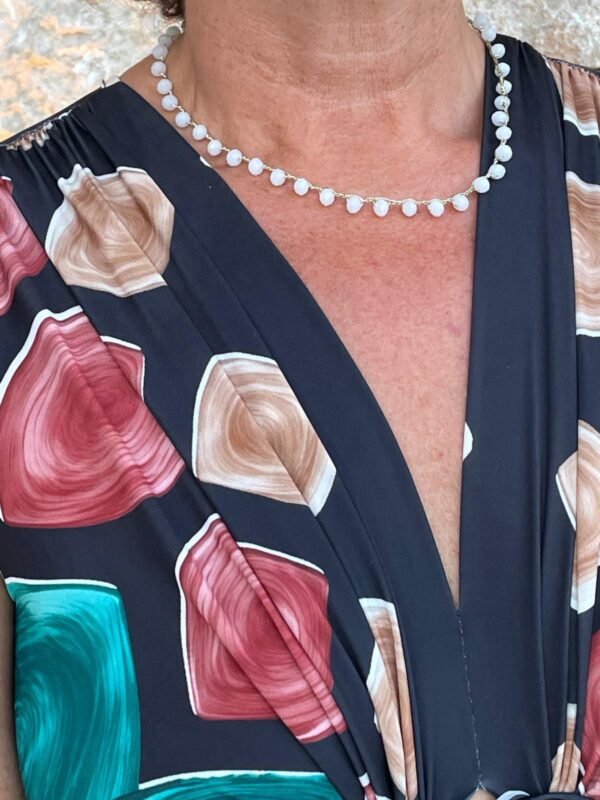 Collar Curt blanco