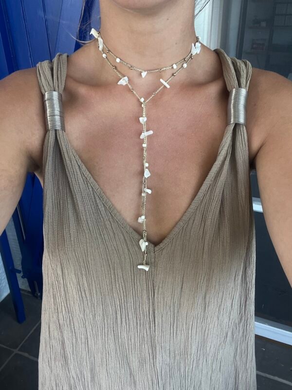 Collar Volta blanco