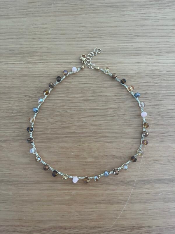Collar Curt en tonos marrones