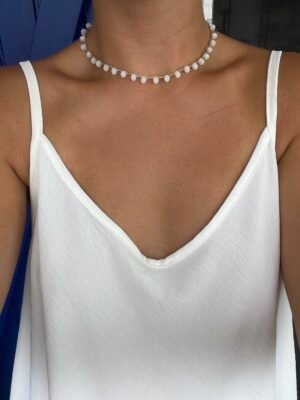 Collar Curt blanco